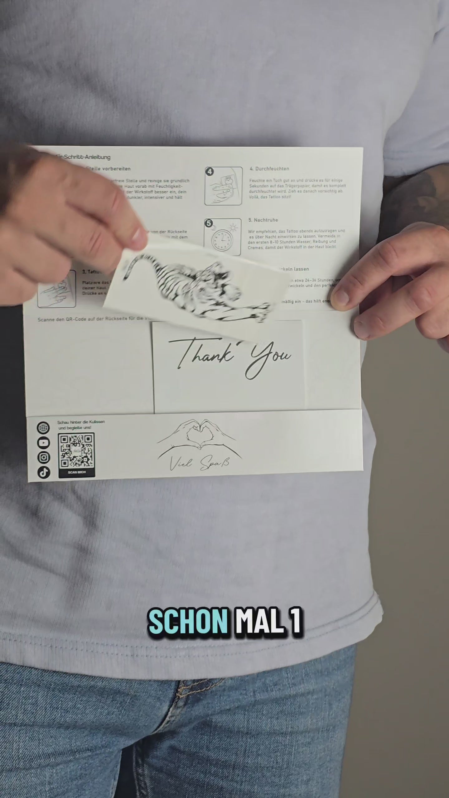 Video laden: Tiger Tattoo